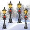 Christmas Lamp Post Village Accessories Village Fairy Lamp Train
