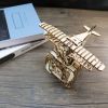 3d Wooden Puzzle Punk Airplane Music Box You Are My Sunshine Handmade Assembly Model Kit Holidays Brthdays Christmas Gifts