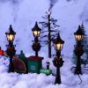 Christmas Lamp Post Village Accessories Village Fairy Lamp Train