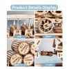 3D Wooden Puzzles Wine Truck Model Kits Brainteaser and Puzzle for Christmas Birthday Gifts
