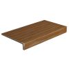 ( WALNUT Color ) 5 Pcs Wire Shelf Covers, Foamed PVC Wire Rack Covers for Removable Closet (Not Wood)