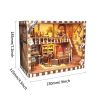 3d wooden puzzle for adults Nostalgia Photo Studio book nook with lights model kit dollhouse DIY miniature house Birthday and Christmas gifts