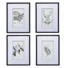 Set of 4 Botanical Wall Art Prints, Home Decor for Living Room, Dining Room, Bedroom, Hallway, 20" x 28"