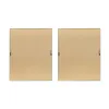 Sketch 2-piece Framed Glass and Matted Wall Art Set