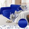 Quilted Embroidered Sofa Cover And Daybed Cover Set For 1 To 4 Seaters