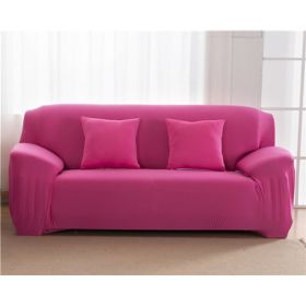 Solid Corner Sofa Covers Couch Slipcovers Elastica Material Sofa Skin Protector Cover Sofa Armchair (Option: 7-One seat)