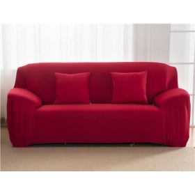 Solid Corner Sofa Covers Couch Slipcovers Elastica Material Sofa Skin Protector Cover Sofa Armchair (Option: 1-Quadruple seat)