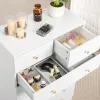 Modern Simple 6-Drawer Dresser White