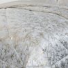 3-Piece Ivory Beige Luxury Metallic Style Comforter Set For Queen And King