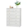 Modern Simple 6-Drawer Dresser White