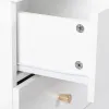 Modern Simple 6-Drawer Dresser White